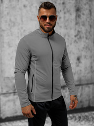 Ανδρικό χειμερινό μπουφάν Γκρί OZONEE JS/M10309