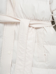 Γυναικείο μπουφάν eκρού OZONEE JS/5M3253/281