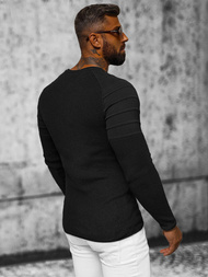 Ανδρικό πουλόβερ μαύρο OZONEE L/2500