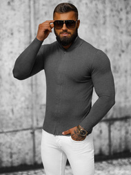 Ανδρικό πουλόβερ Γραφίτης OZONEE NB/MM6004/3Z