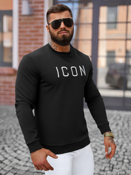 Ανδρικό Φούτερ Μαύρος OZONEE O/D7394Z