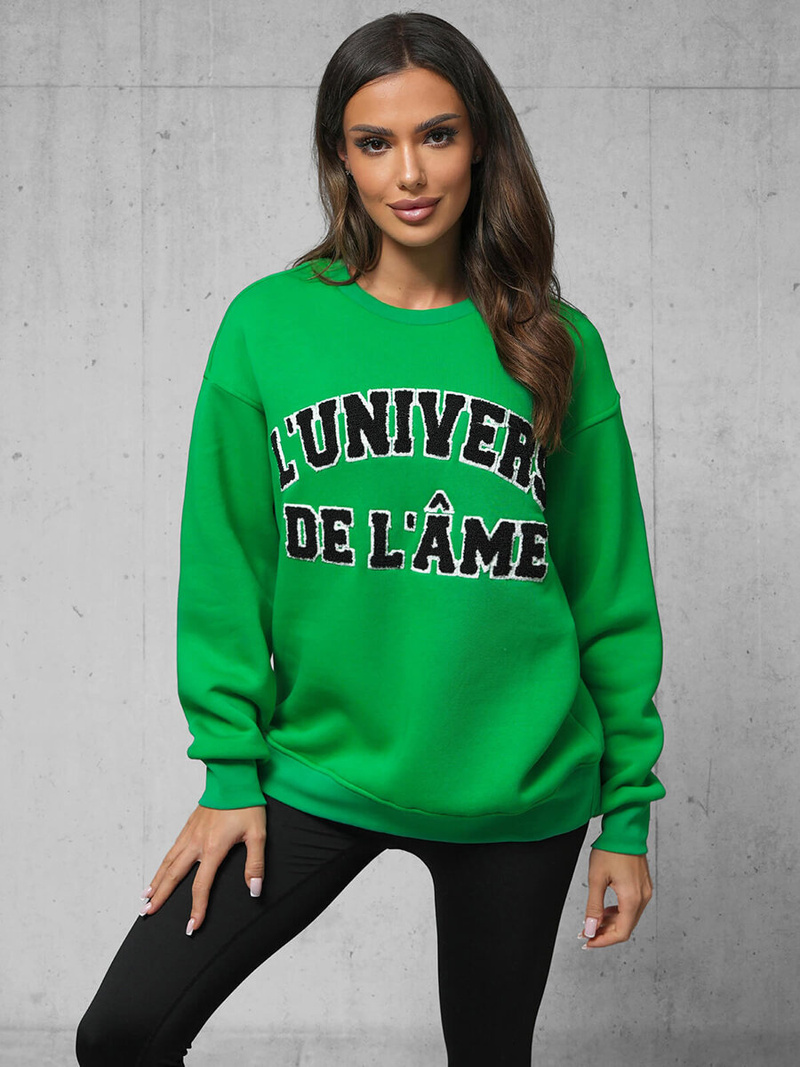 φούτερ Πράσινος OZONEE O/SWE23055