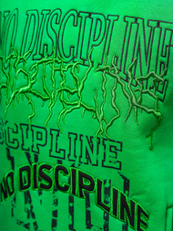 Φούτερ με Κουκούλα Πράσινος OZONEE O/SWE23037