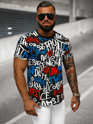 Ανδρικό μπλουζάκι μαύρο OZONEE O/T1271/3