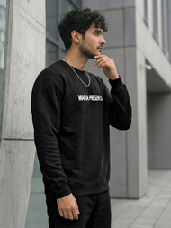 Ανδρικό Φούτερ μαύρο OZONEE JS/65B3919/3Z