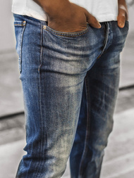 Ανδρικό τζιν παντελόνι μπλε OZONEE G/1049