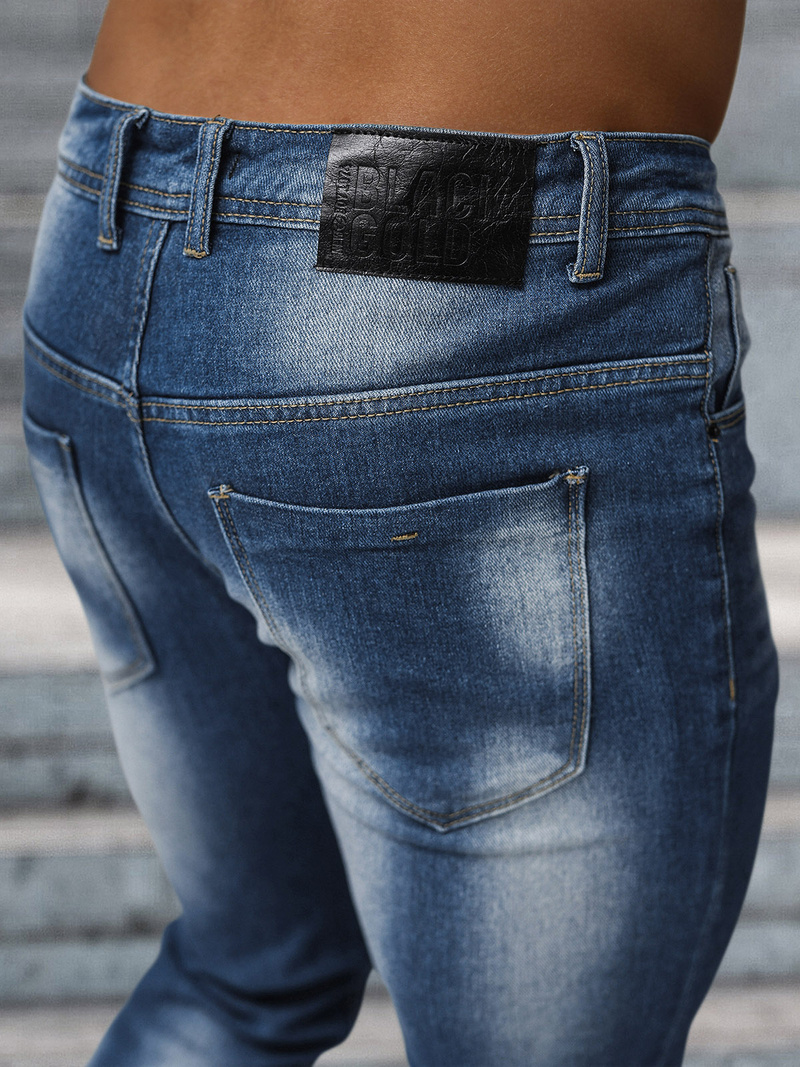 Ανδρικό τζιν παντελόνι μπλε OZONEE NB/MP0199BC