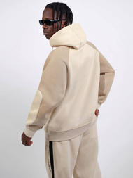 Φούτερ με Κουκούλα μπεζ OZONEE O/SWE23037Z