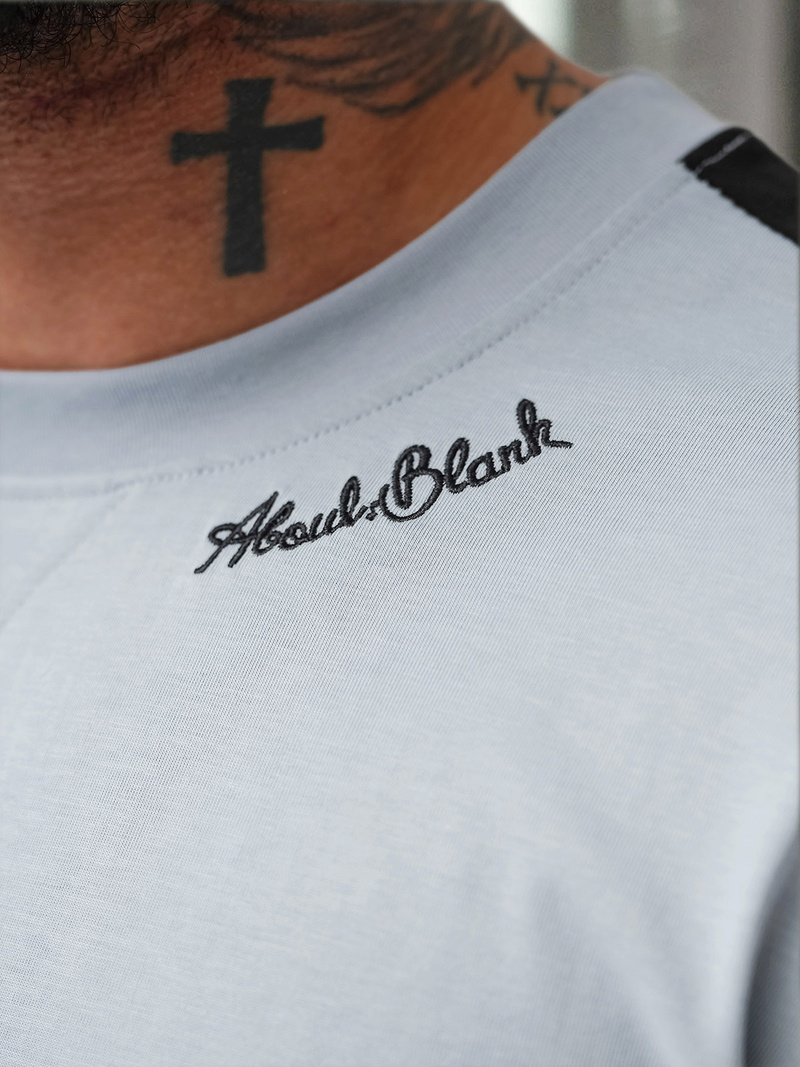 Ανδρικό μπλουζάκι ανοιχτό-μπλε OZONEE O/QQ1195