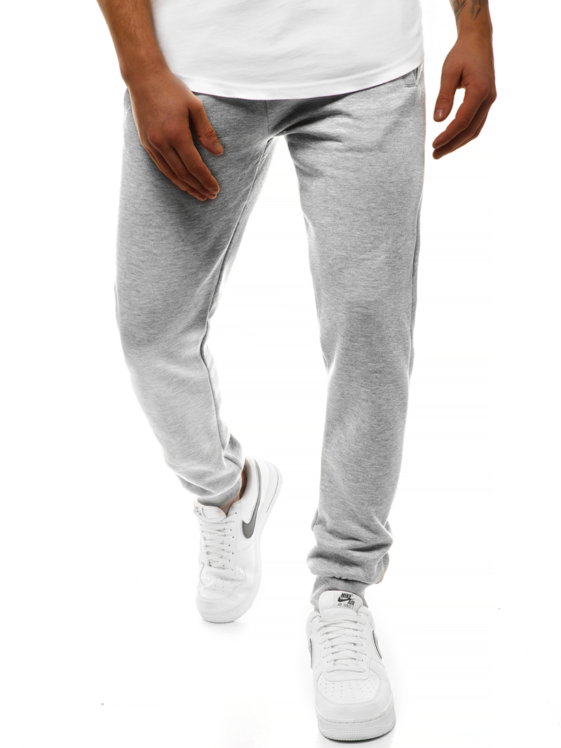 Ανδρικό παντελόνι φόρμας γκρι MEN/CK01