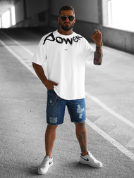 Ανδρικό μπλουζάκι λευκό OZONEE O/3431