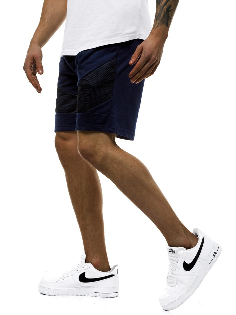 Ανδρικό σόρτς ναυτικό μπλε OZONEE JS/KS2503