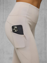 Γυναικείο κολάν mπεζ OZONEE JS/XY24017L