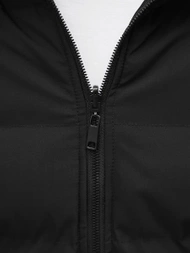 Ανδρικό μπουφάν μαύρο OZONEE JS/M761/392