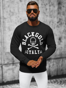 Ανδρικό Φούτερ μαύρο OZONEE NB/MF2013