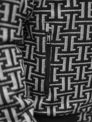 Ανδρικό μπουφάν mαύρο και γκρι OZONEE O/3A55