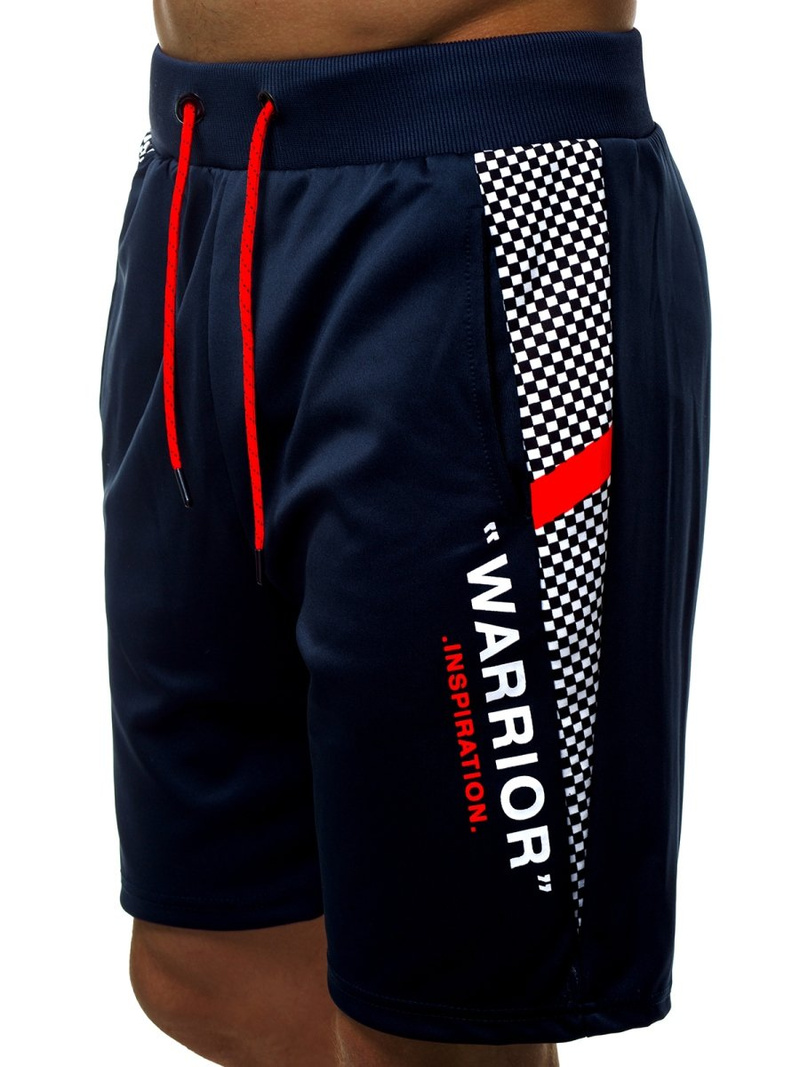 Ανδρικό σόρτς ναυτικό μπλε OZONEE JS/KK300172