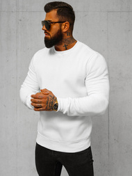 Ανδρικό Φούτερ λευκό OZONEE JS/2001-10Z