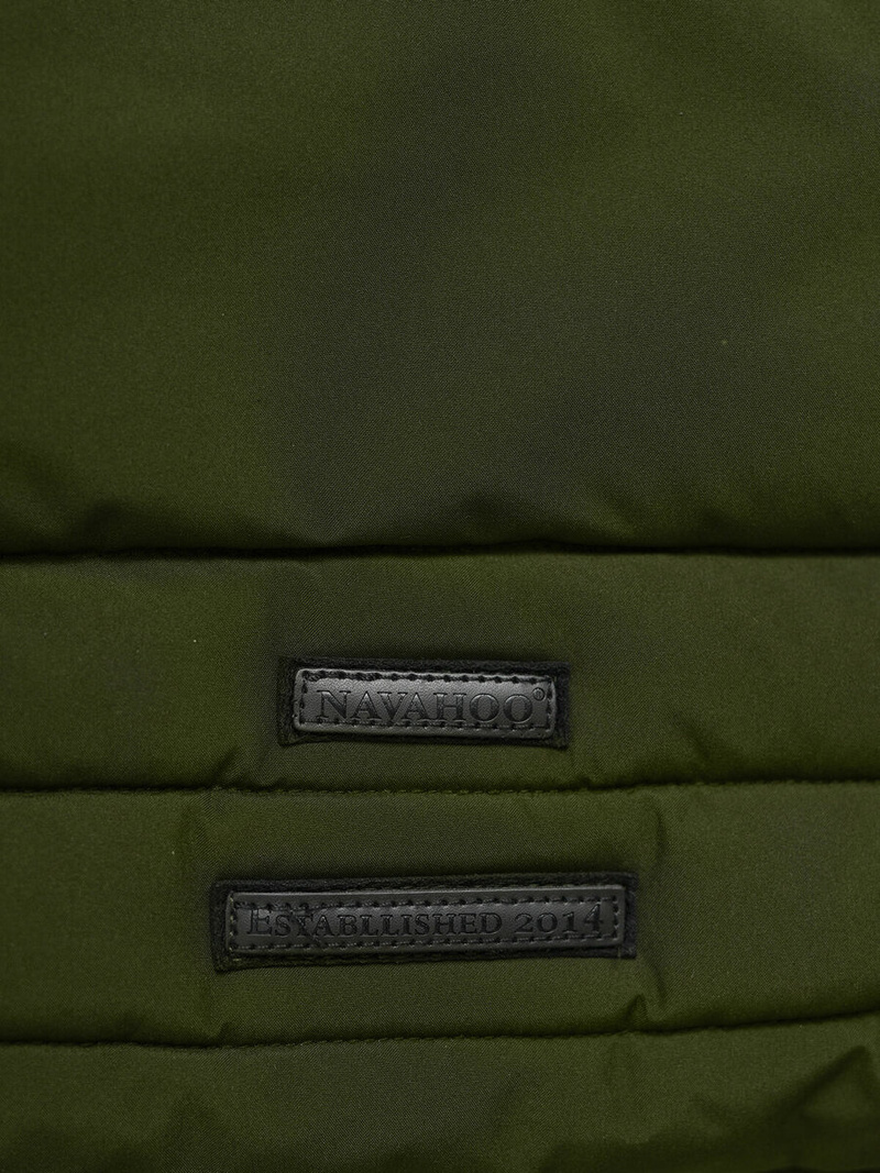 Γυναικείο μπουφάν χακί OZONEE O/W377