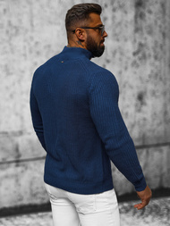 Ανδρικό πουλόβερ ναυτικό μπλε OZONEE NB/MM6020/6