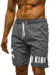 Ανδρικό σόρτς γραφίτη OZONEE O/1011