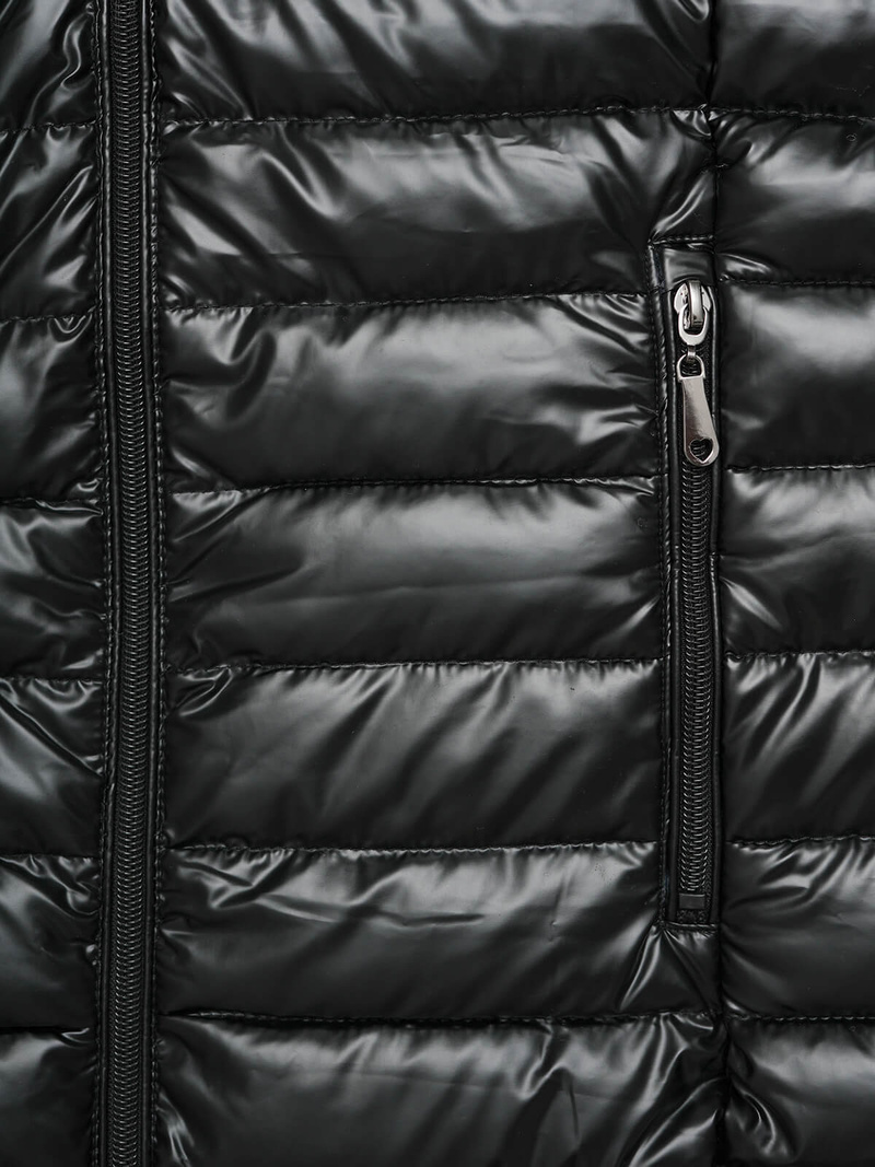 Γυναικείο μπουφάν μαύρο OZONEE JS/16M9110/392Z