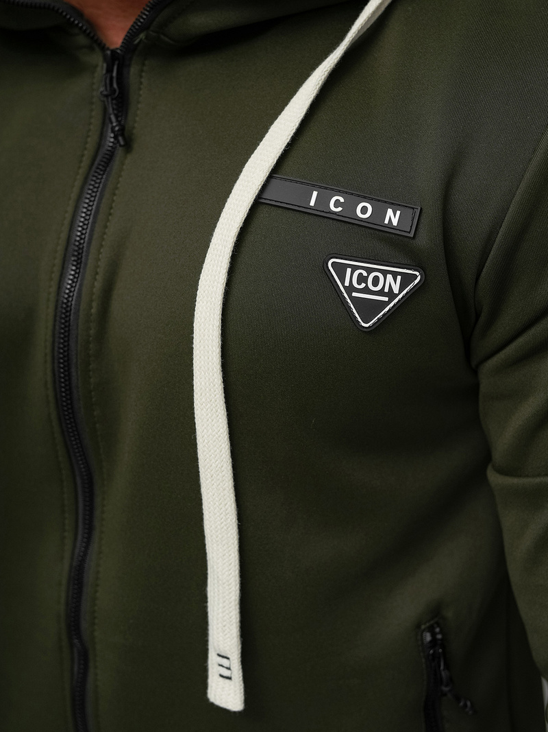 Ανδρικό σετ φόρμας xακί OZONEE O/LN11760