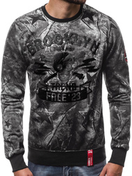 Ανδρικό Φούτερ γκρι OZONEE JS/DD250Z