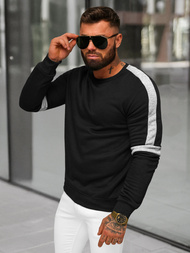 Ανδρικό Φούτερ μαύρο OZONEE JS/8B1322/3