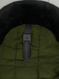 Γυναικείο μπουφάν χακί OZONEE O/W377