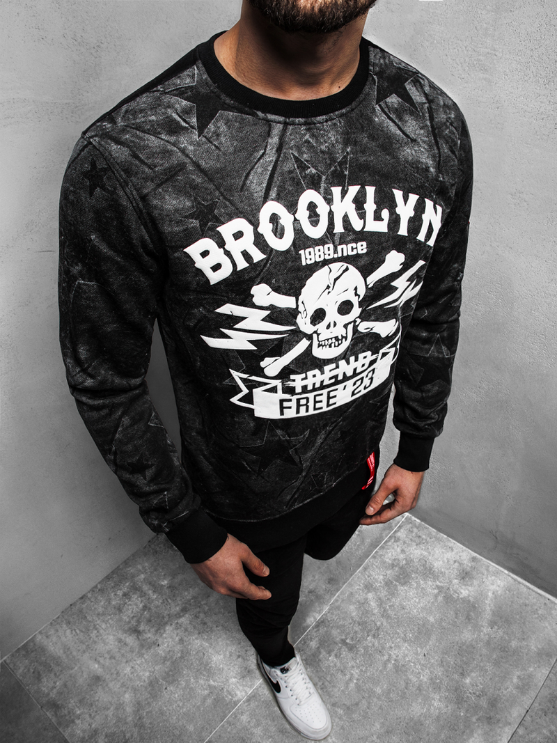 Ανδρικό Φούτερ γραφίτη OZONEE JS/DD250Z