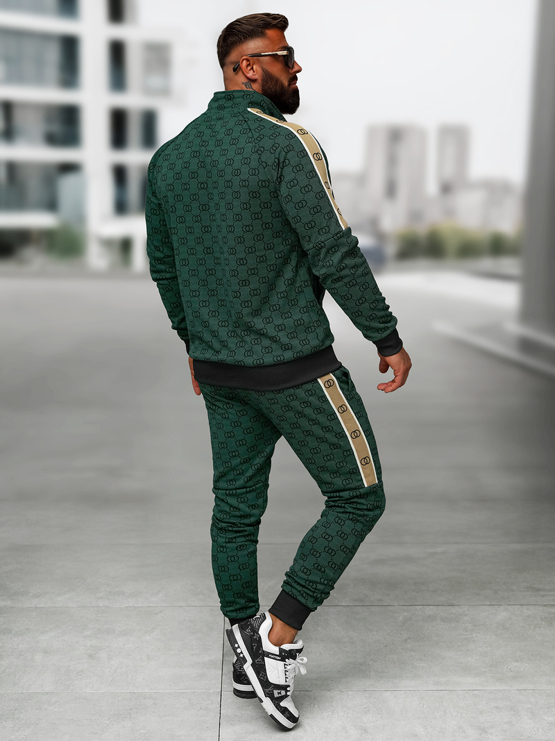 Ανδρικό σετ φόρμας Πράσινος OZONEE O/FF5110AB