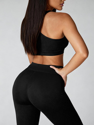 Γυναικείο κολάν μαύρο OZONEE JS/YW06011/1Z