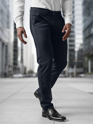 Ανδρικό παντελόνι chino ναυτικό μπλε OZONEE V/5100