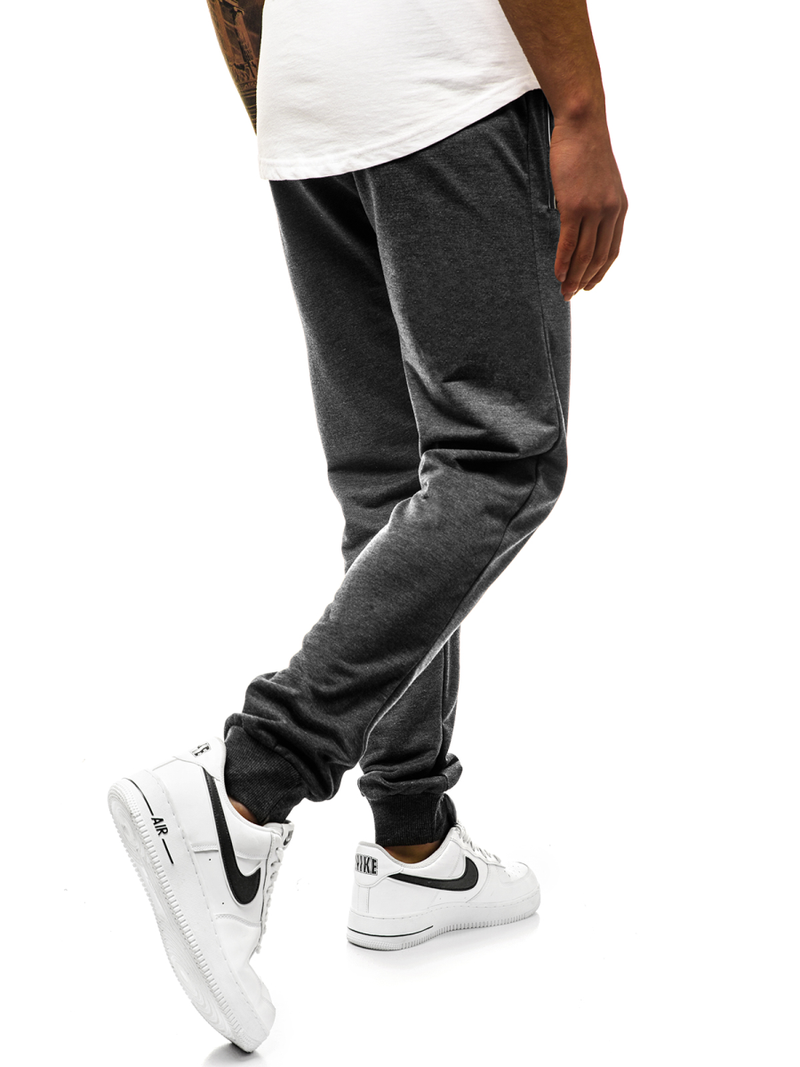 Ανδρικό παντελόνι φόρμας γραφίτη JS/XW001S
