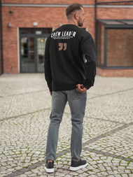 Ανδρικό Φούτερ μαύρο OZONEE JS/65B3917/3