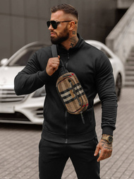 Ανδρικό σετ φόρμας μαύρο OZONEE JS/68C10385/3Z