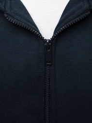 Ανδρικό Φούτερ με Κουκούλα ναυτικό μπλε OZONEE JS/2008Z