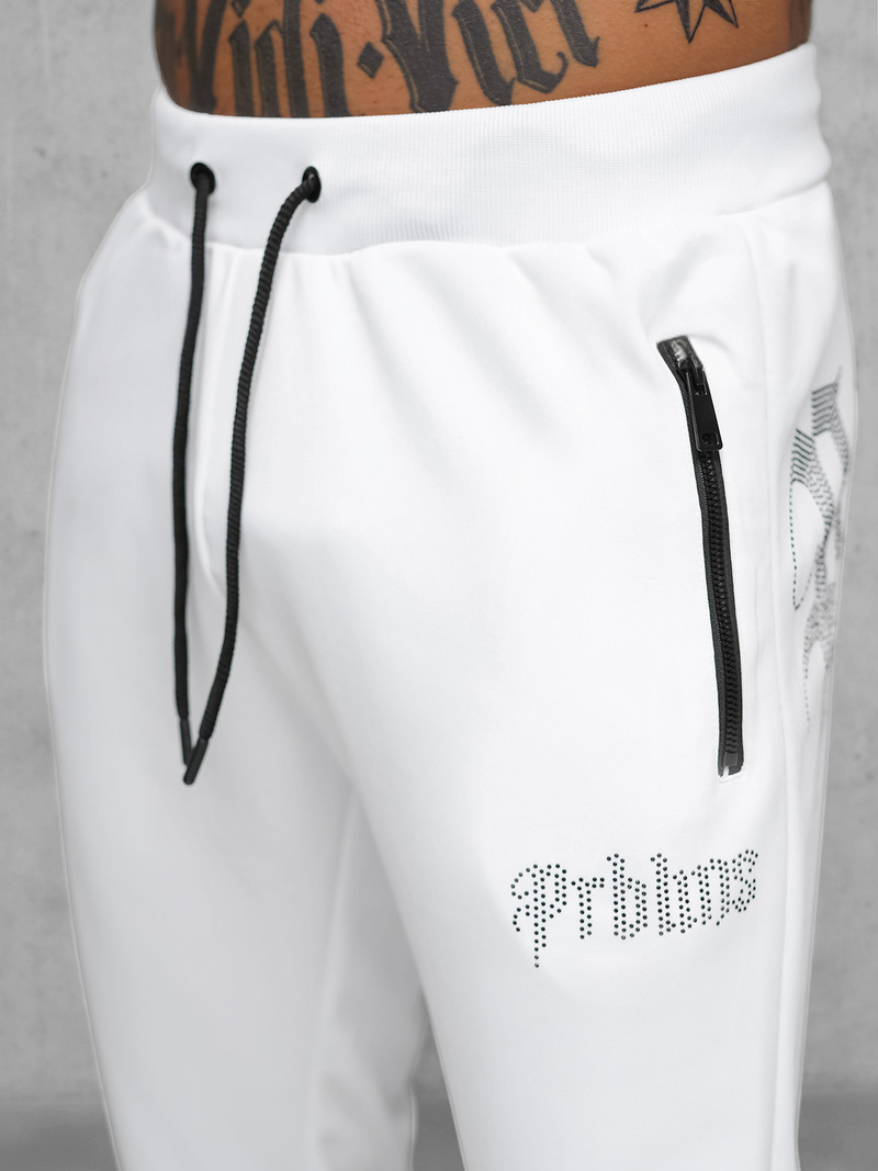 Ανδρικό σετ φόρμας λευκό OZONEE O/FF3781AB