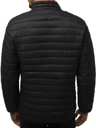 Ανδρικό μπουφάν μαύρο OZONEE JS/LY33