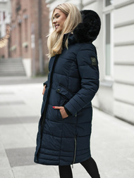 Γυναικείο μπουφάν ναυτικό μπλε OZONEE O/W377