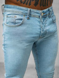 Ανδρικό τζιν παντελόνι μπλε OZONEE O/426SP