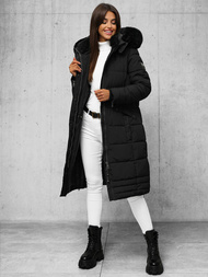 Γυναικείο μπουφάν μαύρο OZONEE O/W377