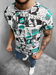 Ανδρικό μπλουζάκι Πολύχρωμο OZONEE O/BL2253