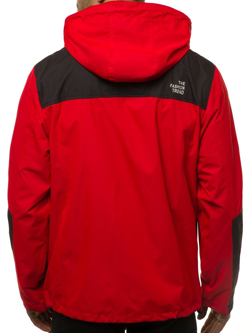 Ανδρικό μπουφάν Κόκκινο OZONEE MG/2512