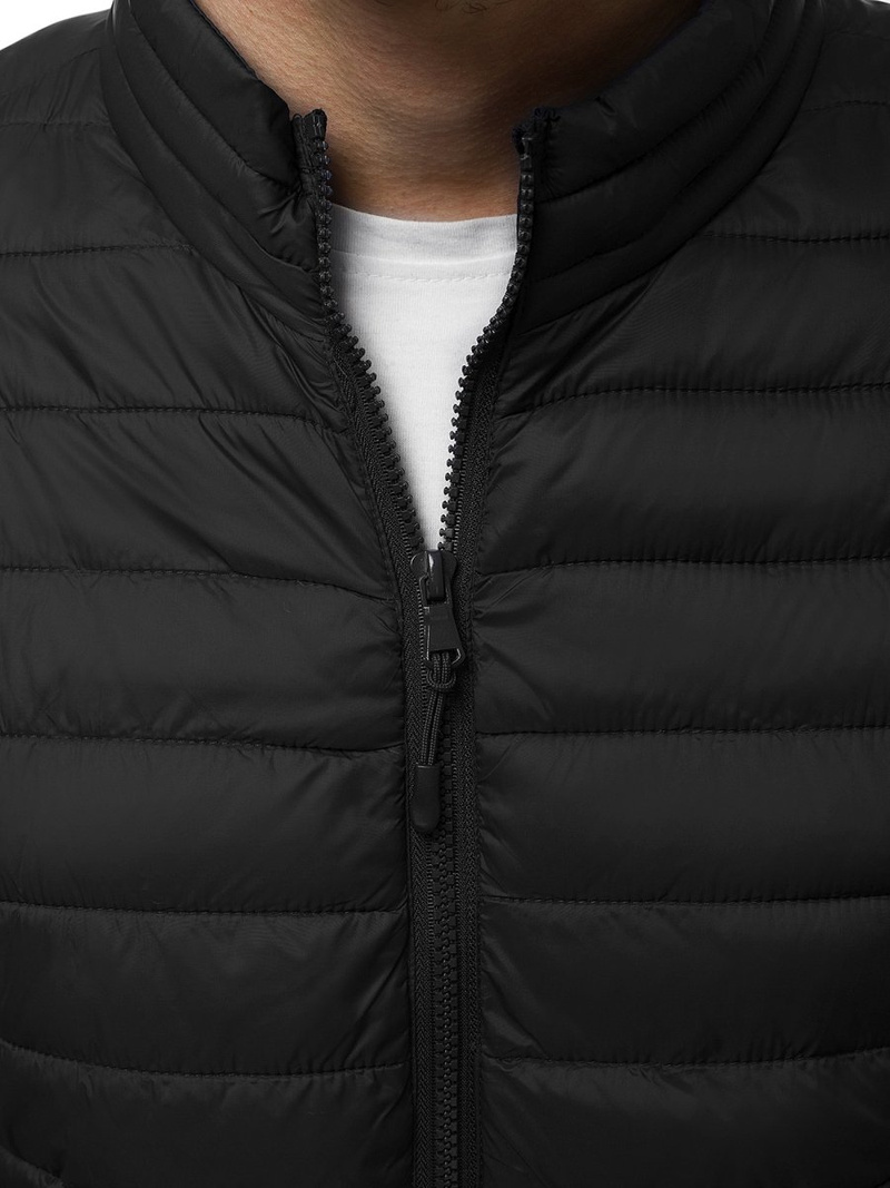 Ανδρικό μπουφάν μαύρο OZONEE JS/LY33