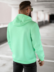 Ανδρικό Φούτερ με Κουκούλα mέντα OZONEE JS/27B6500/70Z