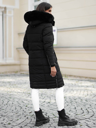 Γυναικείο μπουφάν μαύρο OZONEE O/W377Z