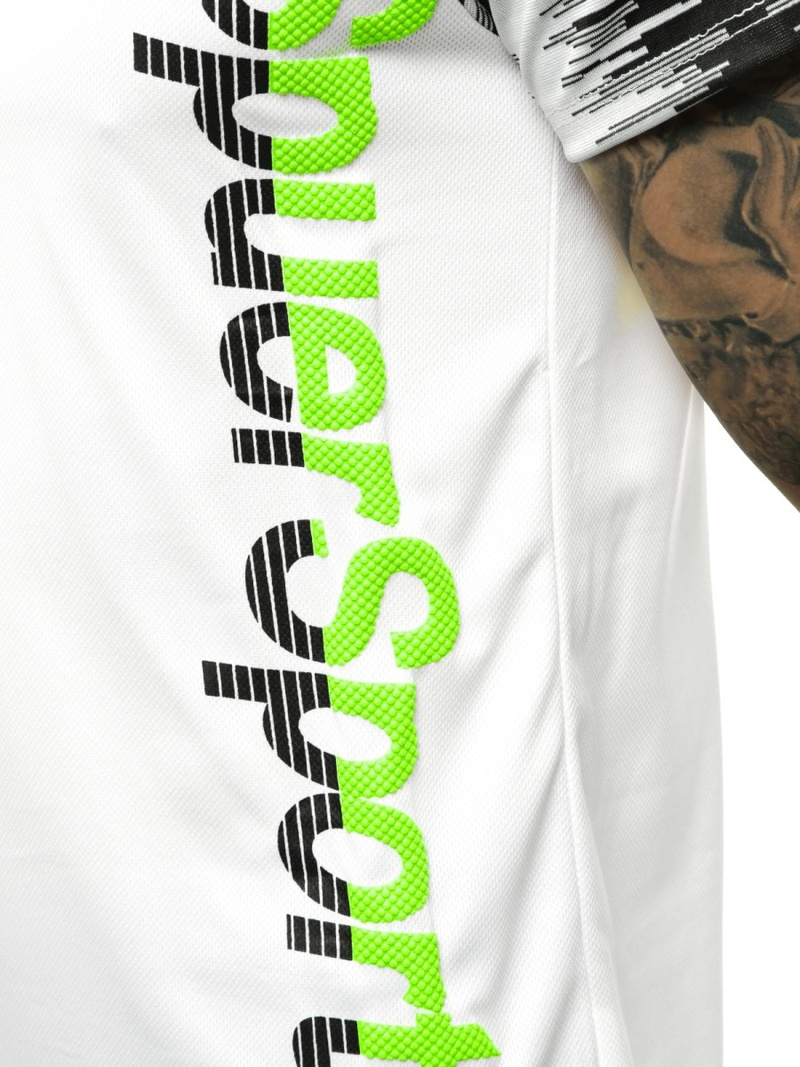 Ανδρικό μπλουζάκι λευκό OZONEE JS/KS2069