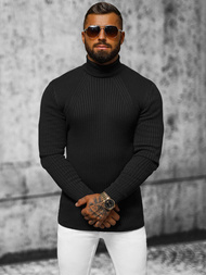 Ανδρικό πουλόβερ μαύρο OZONEE L/2533Z